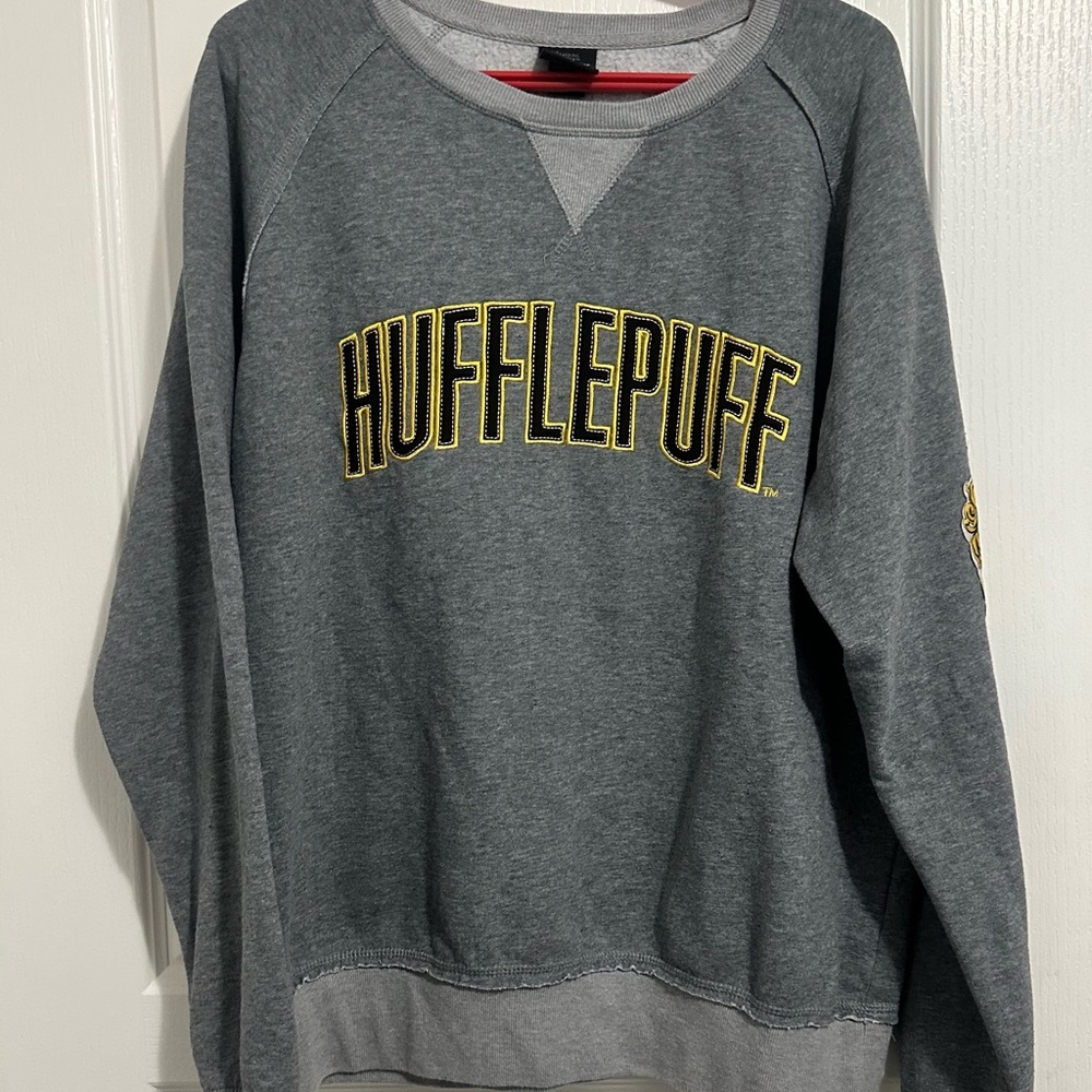 Hufflepuff Gray Sweatshirt